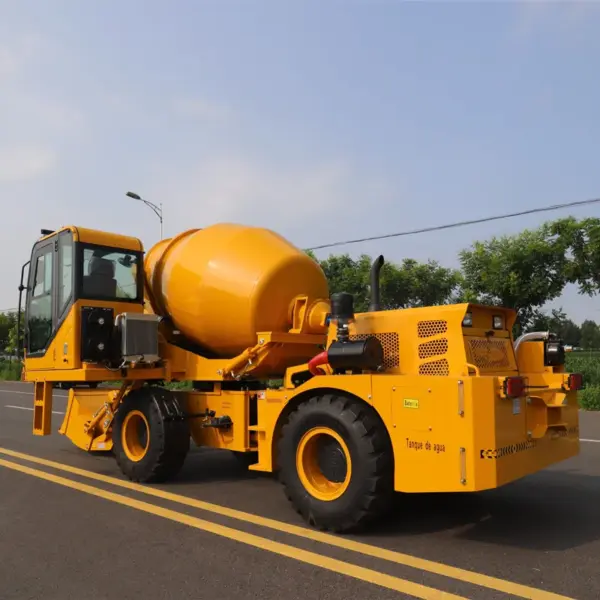 Free Shipping EPA High Capacity Fully Automatic Self Loading Cement Concrete Mixer Truck