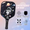 Lightweight and Portable Pickleball Racket Kids Fiberglass Honeycomb Core Pickleball Paddle Pickleball Gifts for Children
