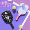 Lightweight and Portable Pickleball Racket Kids Fiberglass Honeycomb Core Pickleball Paddle Pickleball Gifts for Children