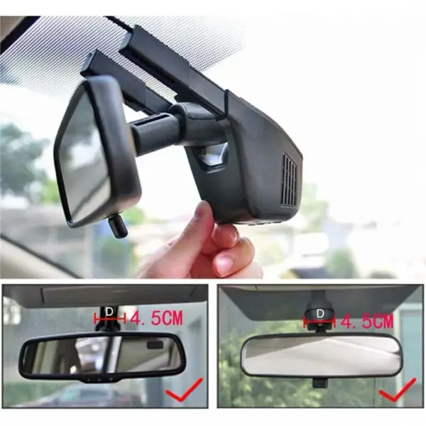 Dual Lens Car DVR DVRs  Dash Cam Camera Digital Video Recorder Camcorder 1080P Night Vision 96658  WiFi