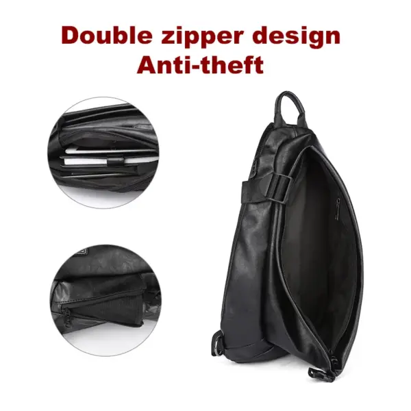 Men's Chest Backpack for Men's Single Strap Backpack Sling Bag Chest Shoulder Sport Travel Crossbody Bag