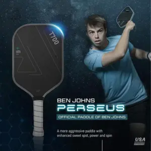 TORAY Perseus Series Pickleball Rackets 16MM T700 Raw Carbon Fiber Pickleball Paddle