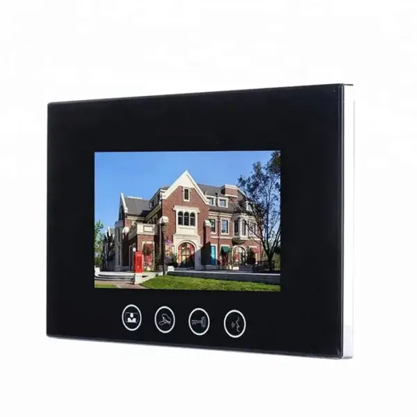 7" TFT Video Door Phone Intercom Home Entry System with IR Night Vision Outdoor Camera