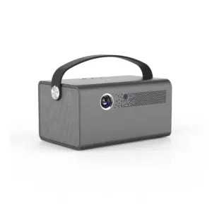 HOT Sale DLP LED Portable 1080p 4K Android Projector V7 Smart Home Theater Projector Black DLP-LINK 3D