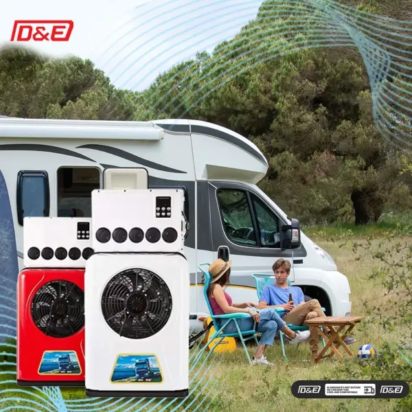DC Powered Air Conditioner AC Unit Vehicle Rooftop Air Conditioner  Electric 12V 24V Air Conditioner for Truck