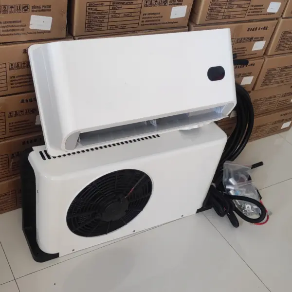 Auto Air Conditioning 12V 24V Electric Truck Air Conditioner for Car