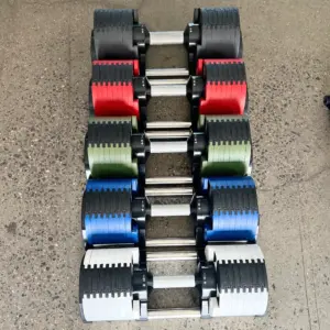 Hot Selling Adjustable Dumbbell 24kg 32kg 36kg 40kg Gym Dumbbell Free Weight Fitness Dumbbell Set