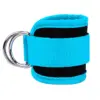 Customized Exercise Gym Brace Nylon Cable Machine Kickback Cuff Attachment Adjustable Ankle Weight Straps