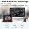 USA EU Warehouse  LAUNCH X431 VSP600 VideoScope Digital HD Endoscope Inspection Camera Detector Decoder Accessories