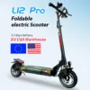 US USA EU Warehouse Fold E-Scooter 10 Inch Fat Tire Drop Shipping Electric Scooter Adult Full Suspension