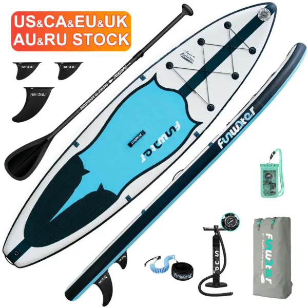 FUNWATER Dropshipping OEM Isup Padle Board Inflatable sup Paddle Board sup Board Surf Paddl Surf Inflat Surfboard Superfield