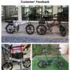 SAMEBIKE Free Shipping Ebike Electric City Bike 48v Voltage Integrated Lithium Battery 20 Inch Electric Folding Bicycle