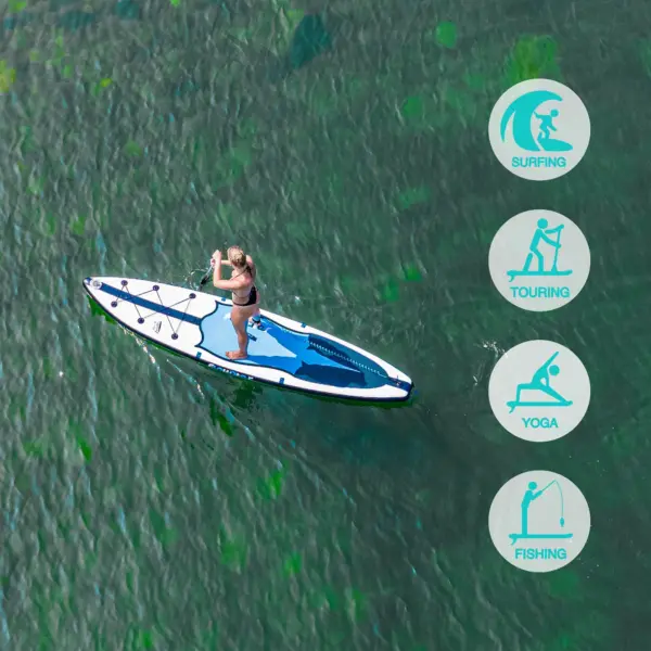 FUNWATER Dropshipping OEM Isup Padle Board Inflatable sup Paddle Board sup Board Surf Paddl Surf Inflat Surfboard Superfield