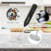 Lmax Top Seller Professional Battery Operated Coffee Mixer Handheld Automatic Milk Frother Electric Milk Frother With Stand