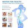 Factory Price Hydrogen Water Bottle Glass 400ml New Design Cawolo Portable H2 Rich Water Bottle Hydrogen Water Machine Generator