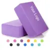 Foam EVA Yoga Blocks Lightweight Yoga Brick Accessories for Yoga, Pilates, Stretching and Meditation