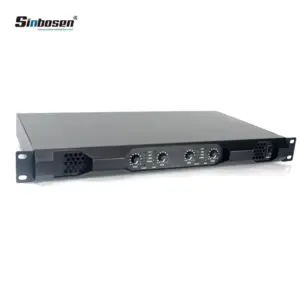 Sinbosen 1000w Class d Power Amplifier K4-600 4 Channels Sound Equipment Amplifiers/speaker