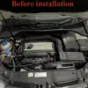 Cold Air Intake System for VW CC Golf/GTi/Jetta Mk5 MK6 MK7 Passat Tiguan for AUDI A3/S3 for BMW Honda Accord Ford