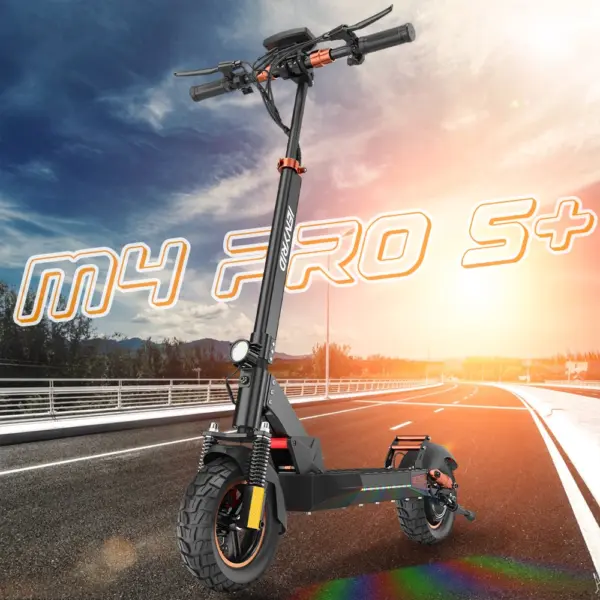 IENYRID M4 PRO S+ 10inch 800W Electric Scooter Electric Kick Scooters Off Road Folding Unisex 48V 18650 Lithium Battery 150 Kg