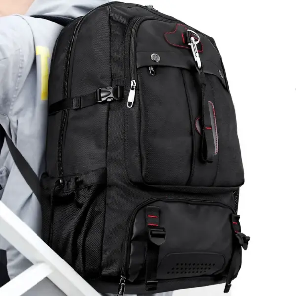 Wholesale Multifunctional Waterproof Men Bag Super Large Backpack 80L High Capacity Travel Expandable Big Tactical Backpack