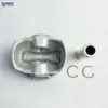 KUSIMA 8x Pistons with Ring Kit STD for  Mahle 89mm for BMW M5 M6 X5 X6 M E70 F10 S63B44 4.4T Forged Piston Customized