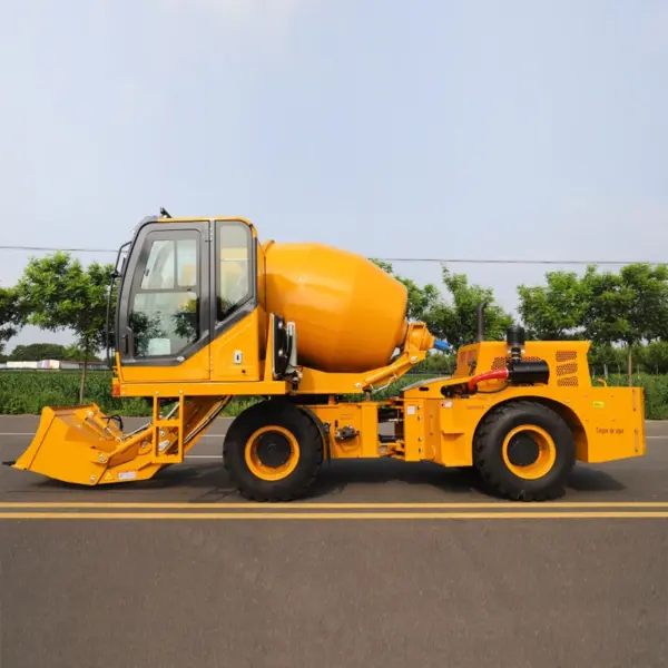 Free Shipping EPA High Capacity Fully Automatic Self Loading Cement Concrete Mixer Truck