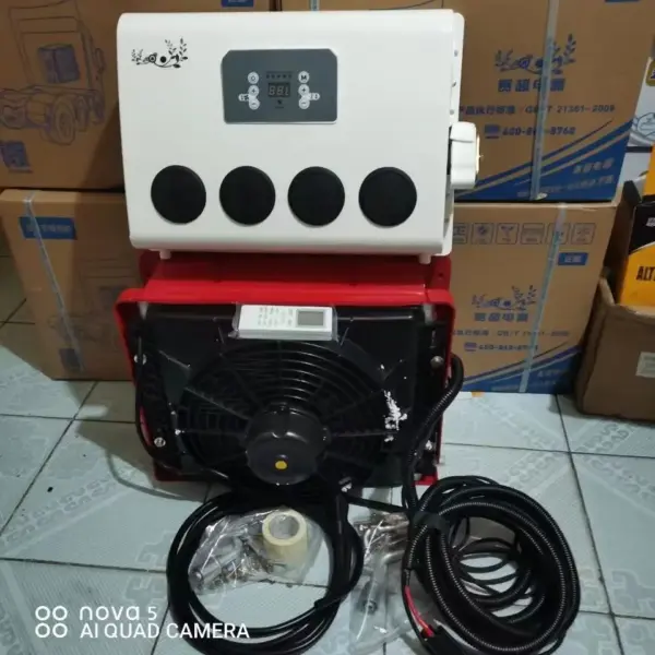 Auto Air Conditioning 12V 24V Electric Truck Air Conditioner for Car