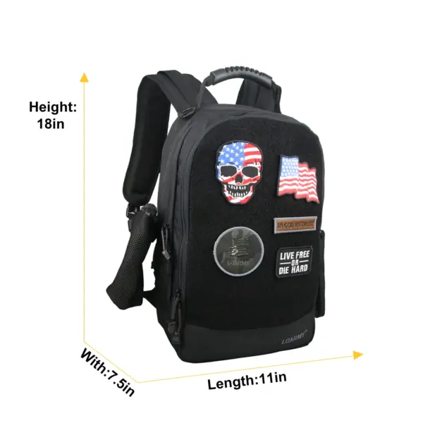 Water Resistant Tear Resistant Sports Hiking Outdoor Large Laptops Bags Travel School Tactical Backpack