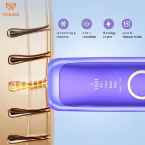 Ulik  Air 3 IPL Hair Removal Sapphire Ice-Cooling for Nearly Painless Treatment & Long-Lasting Hair Removal Results