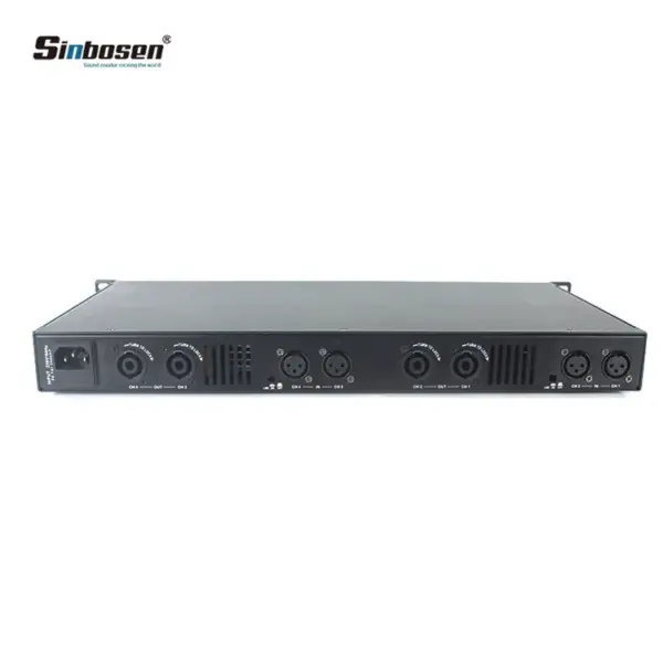 Sinbosen 1000w Class d Power Amplifier K4-600 4 Channels Sound Equipment Amplifiers/speaker
