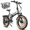 EU Stock SAMEBIKE XWLX09-II Full Suspension 48V15Ah Lithium Battery 1000w Powerful Mountain Ebike off Road Fat Electric Bike