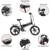 SAMEBIKE Free Shipping Ebike Electric City Bike 48v Voltage Integrated Lithium Battery 20 Inch Electric Folding Bicycle