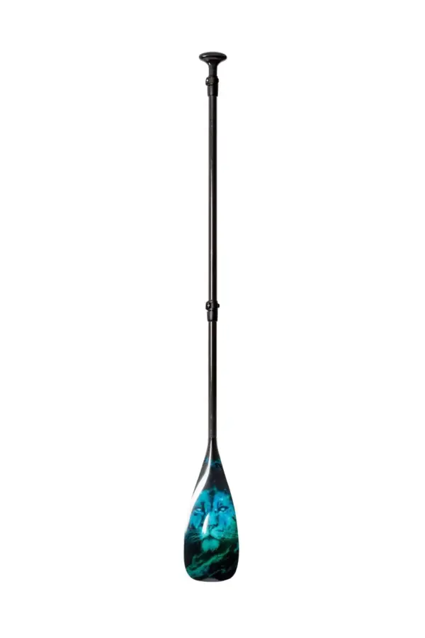 Surfboard Accessories Kayaks Paddle Rowing Oars Stand up Inflatable Sup Paddle UV Printing Full Carbon Glass Fiber Paddle