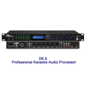 DK.6 Home KTV Professional Digital Audio Processor for Karaoke Audio Sound Equipment