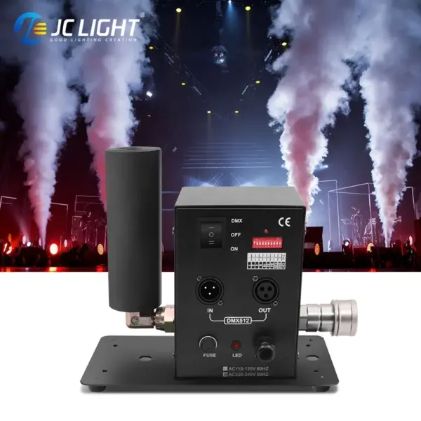 Dual Double Head Co2 Cryo Jet Machine Somke Dmx Concert Event Equipment Stage Effect Machine for Dj Club Bars