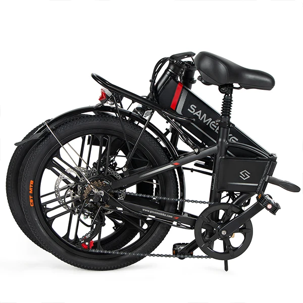 SAMEBIKE Free Shipping Ebike Electric City Bike 48v Voltage Integrated Lithium Battery 20 Inch Electric Folding Bicycle