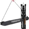 Fosoto Mini Photography Light Stand Aluminum Alloy Portable Light Tripod Stand  Stand for Camcorder Camera  with Carry Bag