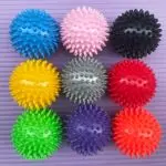 ECO-friendly PVC Fitness Muscle Therapy Massage Ball for Body Leg Arm Hand Waist Low MOQ Yoga Ball