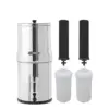 Outdoor Camping Stainless Steel Drinking Water Purifier Home Countertop Gravity Activated Carbon Water Filter