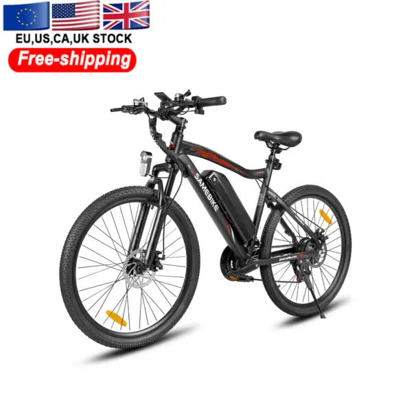 SAMEBIKE Dropshipping Electric Bicycle European Warehouse Fashion Electric Family Cargo Bikes Ebike