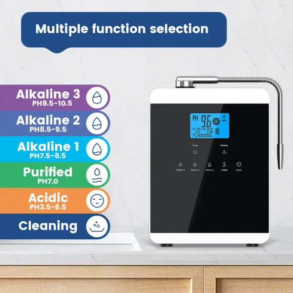 Wholesale Japan 11 Titanium Plates Kangen Water Electrolysis Generator Kagen Water Ionizer Machine Alkaline Water Generator