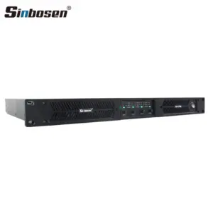 Professional 1u Portable Amplifier k Series 4ch Digital Amplifiers Smart Sound Equipment