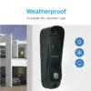 Wired Video Doorbell Intercom System Apartment Intercom Kit with 7 Inch Color Monitor and HD Camera Night Vision for Home