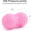 ECO-friendly PVC Fitness Muscle Therapy Massage Ball for Body Leg Arm Hand Waist Low MOQ Yoga Ball