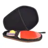 Hexagonal Hard Shell Table Tennis Racket Bag Gold/Silver/Carbon Table Tennis Racket Bag Ping Pong Paddle Bag Welcome OEM