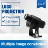 Outdoor Waterproof Build Wall 40w Laser Custom logo Floor Image Projection Door Welcome 4 Gobo Projector Led Advertising Light