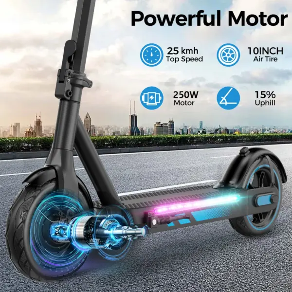Cheap Price Pourful 250W Motor Electric Scooters Outdoor Sports with 36v 15ah Battery Electric Scooter Adult E Scooter