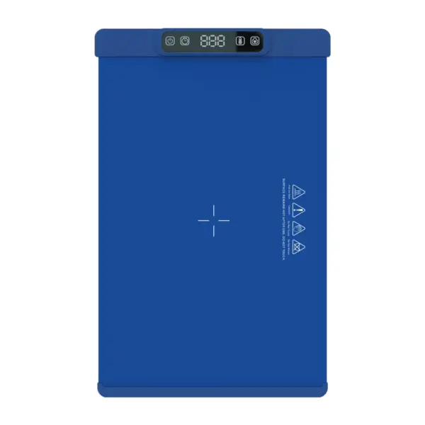 Portable Electric Warming Tray Foldable Keep Food Warm Heating Mat Silicone Food Warming Mat Color Box Coil English 4 Burners