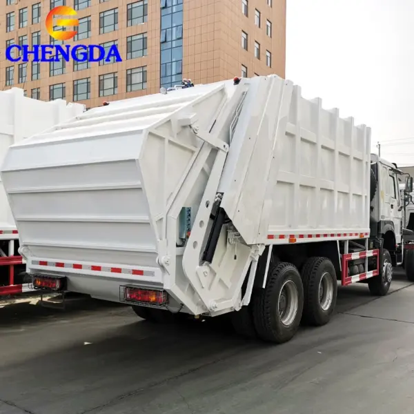 Upper Body Structure for Hook Lift Bin Cleaner Used Garbage Truck for Sale