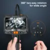 360 Degree 8.5mm Double Lens 1.5m Semi Rigid Camera Hd Industrial Inspection Endoscope Screen Portable Endoscope Camera